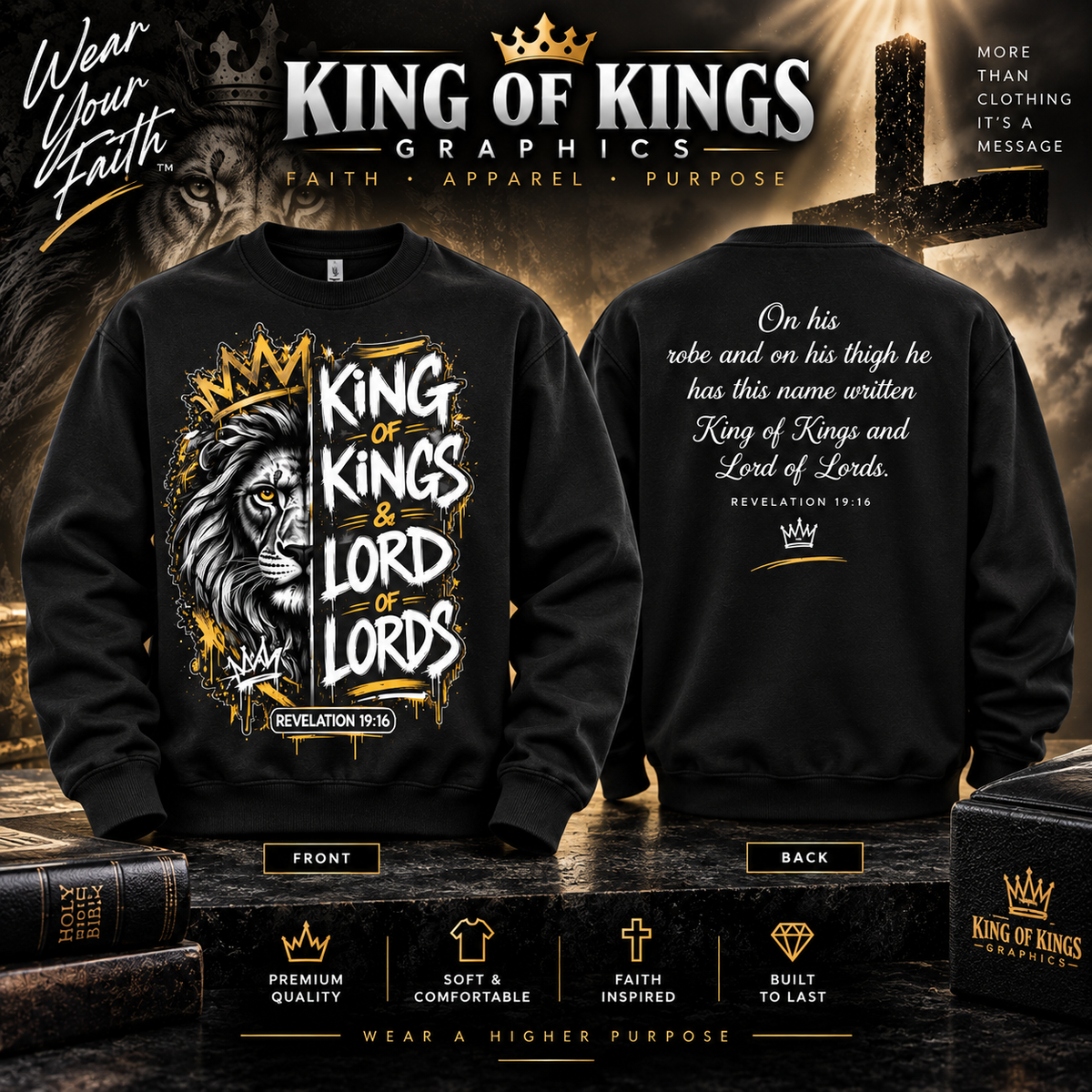 Long sleeve crewneck