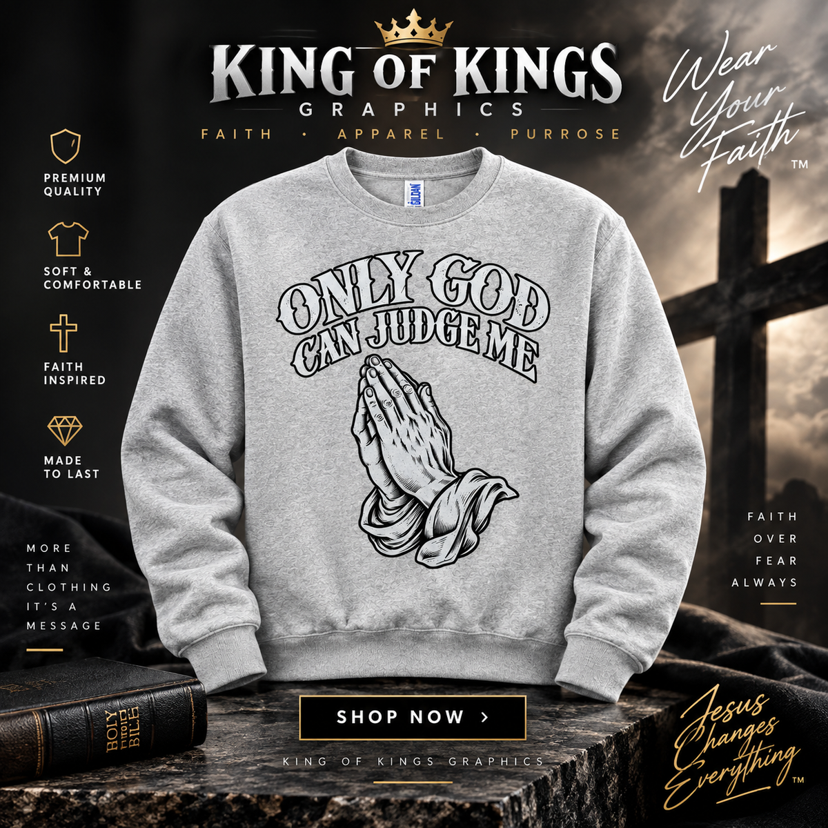 long sleeve crew neck