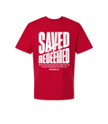 SAVED AND REDEEMED RED